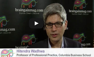 Hitendra Wadhwa, Professor of Professional Practice, Columbia Business School-ONE GLOBE 2013